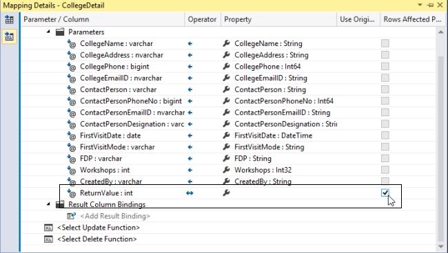 Rows Affecting Value